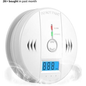 Digital Carbon Monoxide Detector with LCD Display